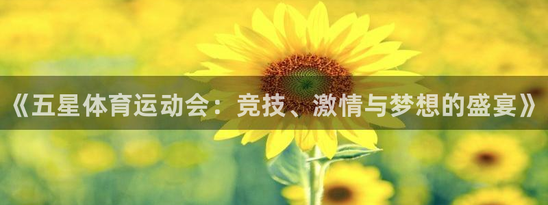 一竞技官方正版app代理：《五星体育运动会：竞技、激