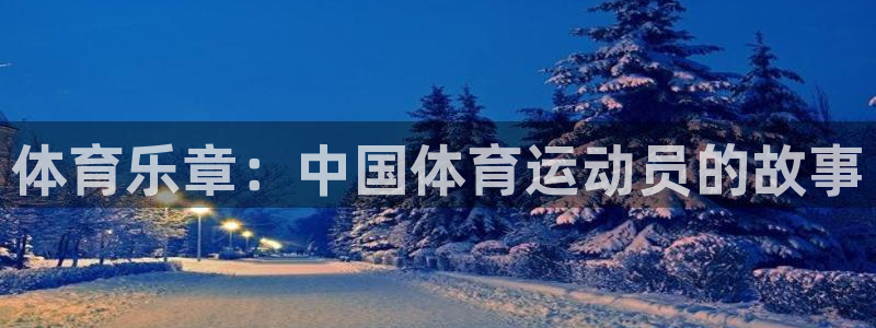 一竞技官网下载平台注册要钱吗：体育乐章：中国体育运动员的故事