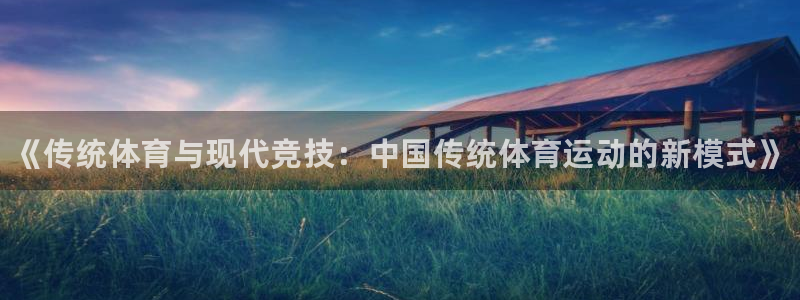 一竞技官方正版app新能源：《传统体育与现代竞技：中国传统体